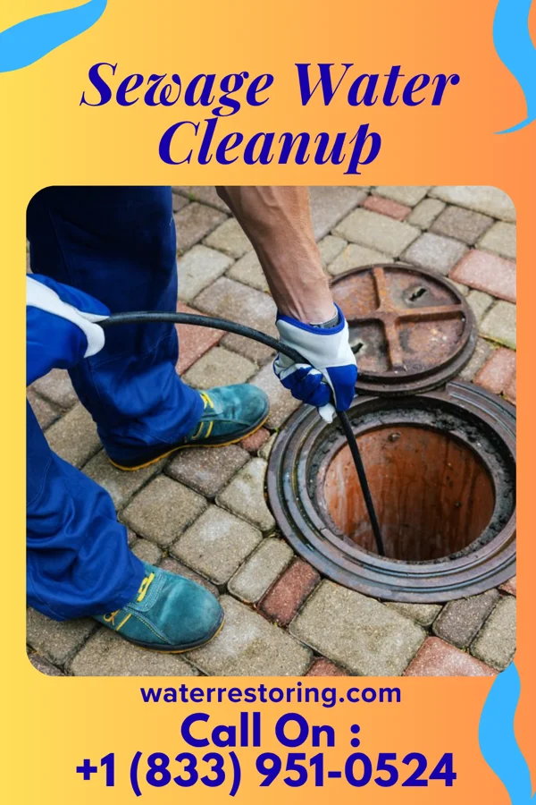 Sewage Water Cleanup in Oacoma, SD